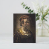 Portret van Rembrandt, 1650 (olie op doek) Briefkaart (Staand voorkant)