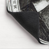 Portret van Rene Descartes, 1644 Muismat (Hoek)