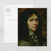 Portret van Rene Descartes Briefkaart (Voorkant / Achterkant)