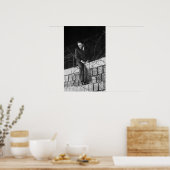 Portret van Richard Burton Poster (Keuken)