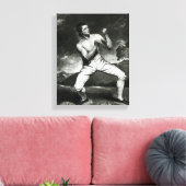 Portret van Richard Humphreys Canvas Afdruk (Insitu (Woonkamer))