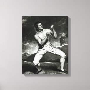 Portret van Richard Humphreys Canvas Afdruk