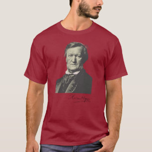 Portret van Richard Wagner T-shirt