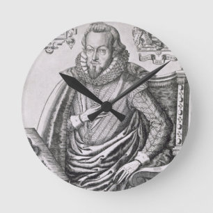 Portret van Robert Cecil (1563-1612) 1st Earl of S Ronde Klok