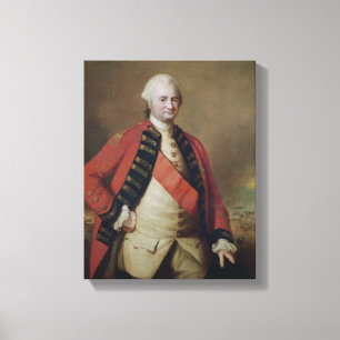 Portret van Robert Clive 1st Baron Clive, 1773 Canvas Afdruk