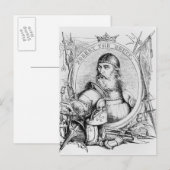 Portret van Robert de Bruce Briefkaart (Voorkant / Achterkant)