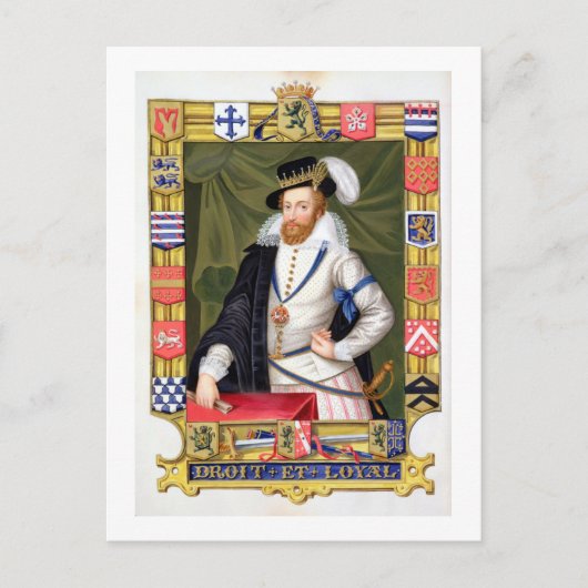 Portret van Robert Dudley (c.1532-88) Earl of Leic Briefkaart (Voorkant)