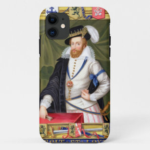 Portret van Robert Dudley (c.1532-88) Earl of Leic iPhone 11 Hoesje