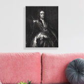 Portret van Robert Harley Canvas Afdruk (Insitu (Woonkamer))