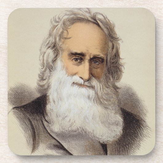 Portret van Robert Moffat (1795-1883) (kleur lith) Onderzetter (Voorkant)