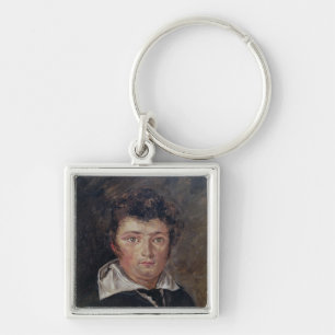 Portret van Robert Surcouf 1796 Sleutelhanger