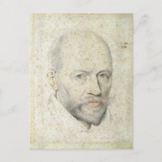 Portret van Saint Vincent de Paul Briefkaart (Voorkant)