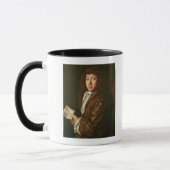 Portret van Samuel Pepys 1666 Mok (Links)