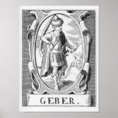 Portret van Samuel Taylor Coleridge Poster (Voorkant)