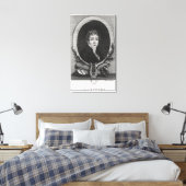 Portret van Sebastian-Roch Nicolas Canvas Afdruk (Insitu (Slaapkamer))