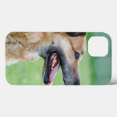 Portret van Shepherd Side Case-Mate iPhone Case (Achterkant (horizontaal))