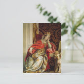 Portret van Sint-Helena Briefkaart (Staand voorkant)