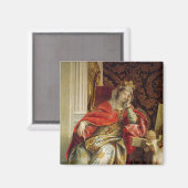 Portret van Sint-Helena Magneet (Voorkant / Achterkant)