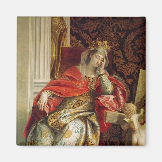 Portret van Sint-Helena Magneet (Voorkant)