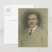 Portret van Sir Arthur Conan Doyle Briefkaart (Voorkant / Achterkant)