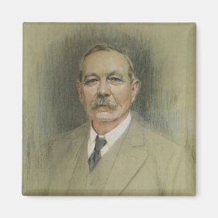 Portret van Sir Arthur Conan Doyle Magneet