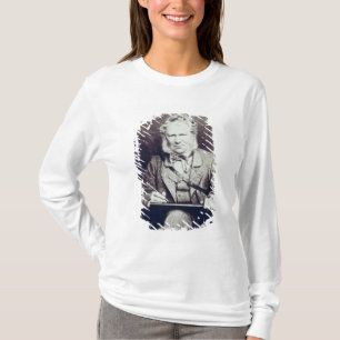 Portret van Sir Edwin Landseer (1802-73) (albumine T-shirt