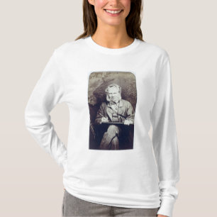 Portret van Sir Edwin Landseer (1802-73) (albumine T-shirt