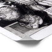 Portret van Sir Francis Drake Poster (Hoek)