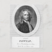 Portret van Sir Isaac Newton Briefkaart (Voorkant)