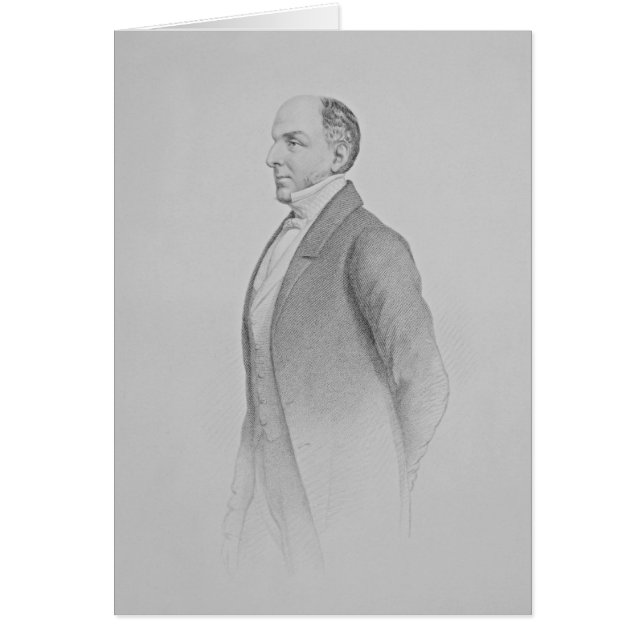 Portret van Sir James R. G. Graham (Voorkant)