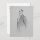 Portret van Sir James R. G. Graham Briefkaart (Voorkant / Achterkant)