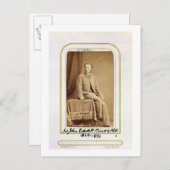 Portret van Sir John Everett Millais (1829-96) (al Briefkaart (Voorkant / Achterkant)