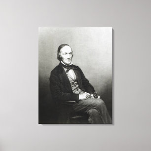 Portret van Sir Richard Owen Canvas Afdruk