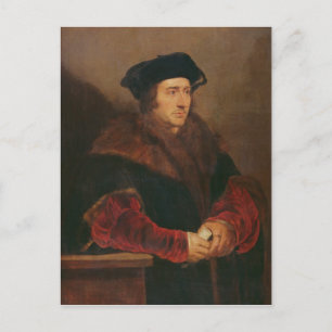 Portret van Sir Thomas More Briefkaart