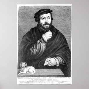 Portret van Sir Thomas More Poster