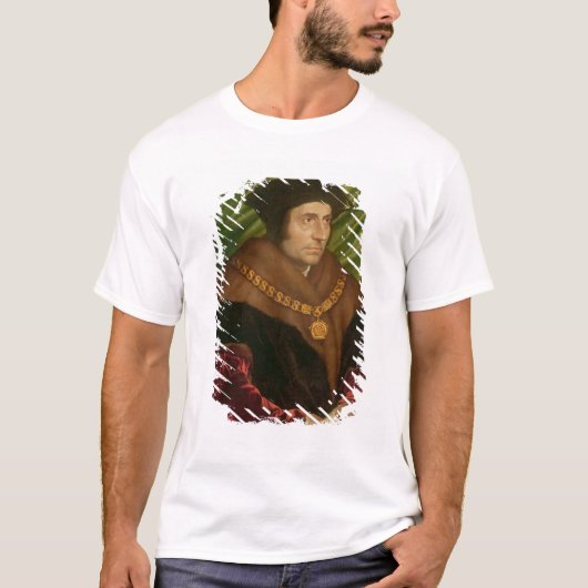 Portret van Sir Thomas More T-shirt (Voorkant)
