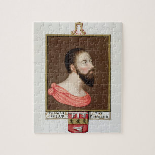 Portret van Sir Thomas Wyatt de Jongere (c.1521-5 Legpuzzel