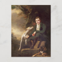 Portret van Sir Walter Scott en zijn honden