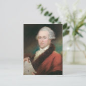 Portret van Sir William Herschel c.1795 Briefkaart (Staand voorkant)