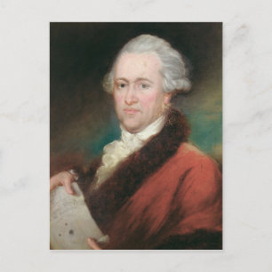 Portret van Sir William Herschel c.1795 Briefkaart