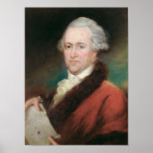 Portret van Sir William Herschel c.1795 Poster (Voorkant)