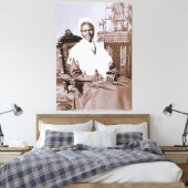 Portret van Sojourner Truth circa 1870 Canvas Afdruk (Insitu (Slaapkamer))
