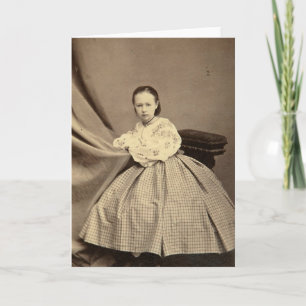 Portret van Sophia Perovskaya Kaart