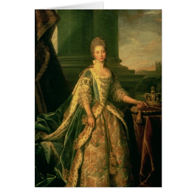 Portret van Sophie Charlotte (Voorkant)