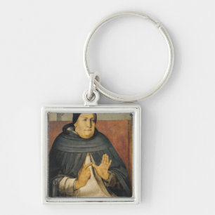 Portret van St. Thomas Aquinas c.1475 Sleutelhanger