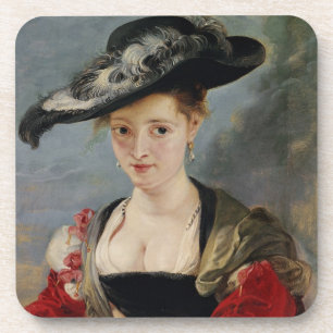 Portret van Susanna Lunden (?) (Le Chapeau de Pail Onderzetter