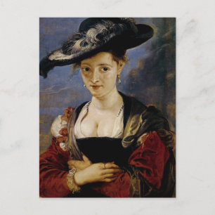 Portret van Suzanne Fourment Briefkaart