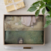 Portret van Suzanne Hudelo, Leon Francois Comerre Tissuepapier (Geschenk)