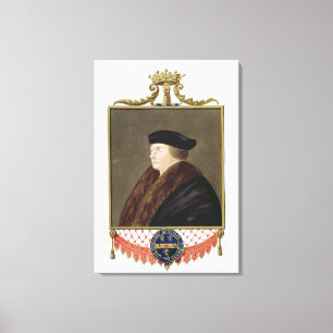 Portret van Thomas Cromwell (c.1485-1540) Ist Earl Canvas Afdruk
