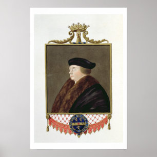 Portret van Thomas Cromwell (c.1485-1540) Ist Earl Poster